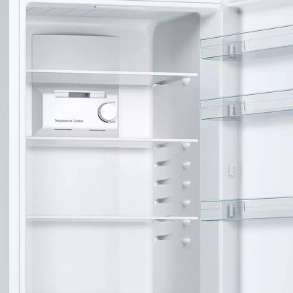 Bosch Ψυγειοκαταψύκτης 305lt Total NoFrost Υ186xΠ60xΒ66εκ. Λευκός KGN36NWEA