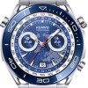 Huawei Watch Ultimate Ceramic 49mm Αδιάβροχο με Παλμογράφο (Μπλε)