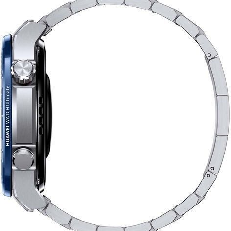 Huawei Watch Ultimate Ceramic 49mm Αδιάβροχο με Παλμογράφο (Μπλε)