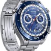 Huawei Watch Ultimate Ceramic 49mm Αδιάβροχο με Παλμογράφο (Μπλε)