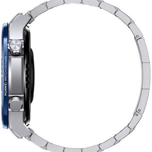 Huawei Watch Ultimate Ceramic 49mm Αδιάβροχο με Παλμογράφο (Μπλε)