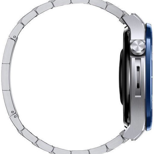 Huawei Watch Ultimate Ceramic 49mm Αδιάβροχο με Παλμογράφο (Μπλε)