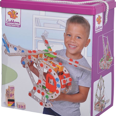 Eichhorn Παιχνίδι Κατασκευών Ξύλινo Ελικόπτερο