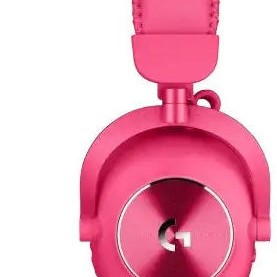 Logitech Pro X 2 Lightspeed Ασύρματο Over Ear Gaming Headset με σύνδεση 3.5mm / Bluetooth Ροζ