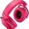 Logitech Pro X 2 Lightspeed Ασύρματο Over Ear Gaming Headset με σύνδεση 3.5mm / Bluetooth Ροζ