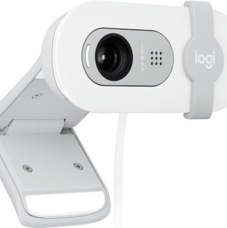 Logitech Brio 100 Web Camera Full HD 1080p Λευκή