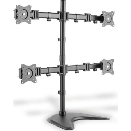 Digitus Επιτραπέζια Βάση για 4 Οθόνες έως 27