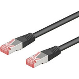 Goobay S/FTP Cat.6 Καλώδιο Δικτύου Ethernet 1m Μαύρο 1τμχ