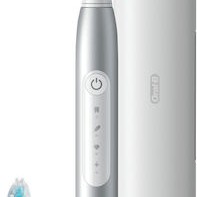 Oral-B Pulsonic Slim Luxe 4500 Ηλεκτρική Οδοντόβουρτσα με Χρονομετρητή και Θήκη Ταξιδίου Ασημί