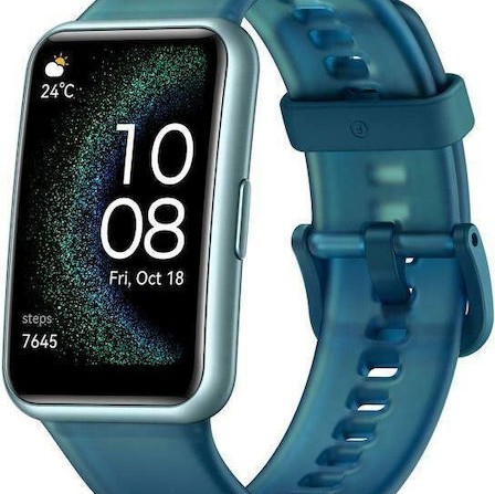 Huawei Watch Fit Special Edition 46mm με Παλμογράφο (Forest Green)