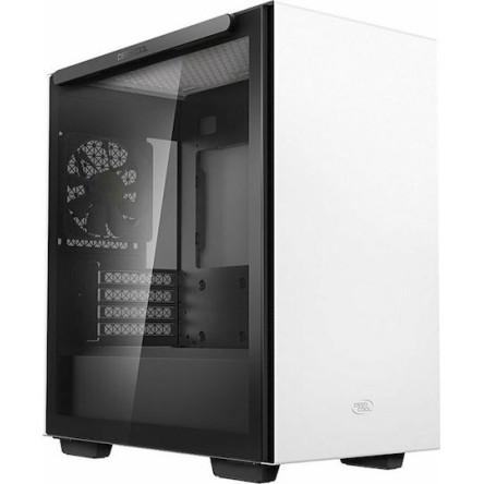 Deepcool Macube 110 Mini Tower Κουτί Υπολογιστή με Πλαϊνό Παράθυρο Λευκό