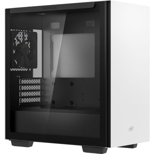 Deepcool Macube 110 Mini Tower Κουτί Υπολογιστή με Πλαϊνό Παράθυρο Λευκό