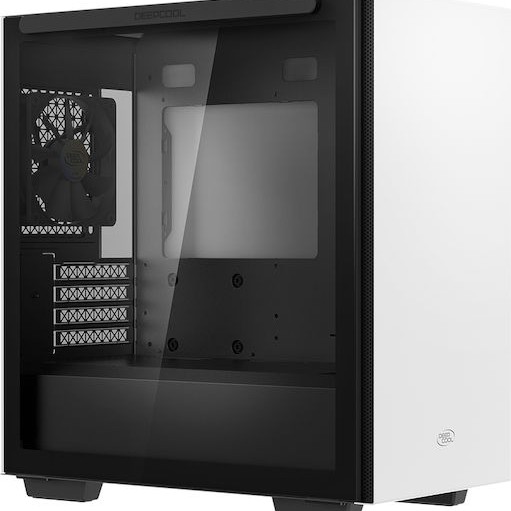 Deepcool Macube 110 Mini Tower Κουτί Υπολογιστή με Πλαϊνό Παράθυρο Λευκό