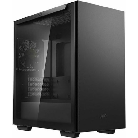 Deepcool Macube 110 Mini Tower Κουτί Υπολογιστή με Πλαϊνό Παράθυρο Μαύρο