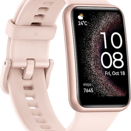 Huawei Watch Fit Special Edition 46mm με Παλμογράφο (Nebula Pink)