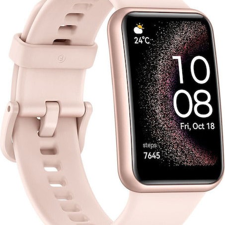 Huawei Watch Fit Special Edition 46mm με Παλμογράφο (Nebula Pink)