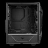 Asus TUF Gaming GT301 Midi Tower Κουτί Υπολογιστή με Πλαϊνό Παράθυρο και RGB Φωτισμό Μαύρο