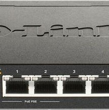 D-Link DGS-1100-05PD v2 Managed L2 PoE Switch με 5 Θύρες Gigabit (1Gbps) Ethernet