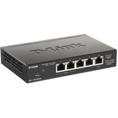 D-Link DGS-1100-05PD v2 Managed L2 PoE Switch με 5 Θύρες Gigabit (1Gbps) Ethernet