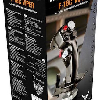 Thrustmaster F-16C Viper Add On Joystick Ενσύρματο Συμβατό με PC