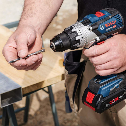 Bosch Twist Drill Pointteq Τρυπάνι HSS με Εξάγωνο Στέλεχος για Μέταλλο 3.5mm