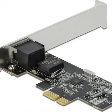 DeLock Ενσύρματη Κάρτα Δικτύου Gigabit (2.5Gbps) Ethernet PCI