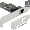 DeLock Ενσύρματη Κάρτα Δικτύου Gigabit (2.5Gbps) Ethernet PCI