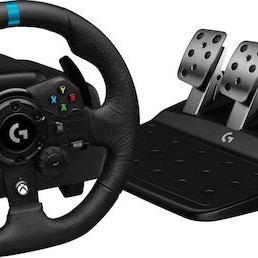 Logitech G923 Trueforce Xbox Τιμονιέρα με Πετάλια για PC / Xbox Series X/S / XBOX One με 900° Περιστροφής