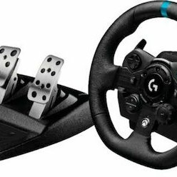 Logitech G923 Trueforce Xbox Τιμονιέρα με Πετάλια για PC / Xbox Series X/S / XBOX One με 900° Περιστροφής