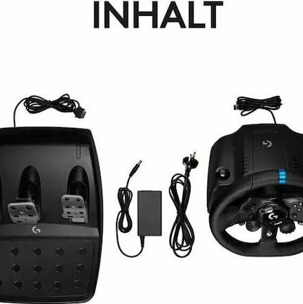 Logitech G923 Trueforce Xbox Τιμονιέρα με Πετάλια για PC / Xbox Series X/S / XBOX One με 900° Περιστροφής