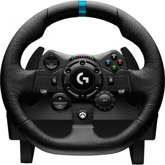 Logitech G923 Trueforce Xbox Τιμονιέρα με Πετάλια για PC / Xbox Series X/S / XBOX One με 900° Περιστροφής