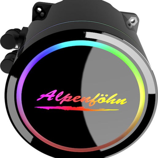 Alpenfoehn Gletscherwasser 360 High Speed Υδρόψυξη Επεξεργαστή Τριπλού Ανεμιστήρα 120mm για Socket AM4/AM5/1200/115x με RGB Φωτισμό