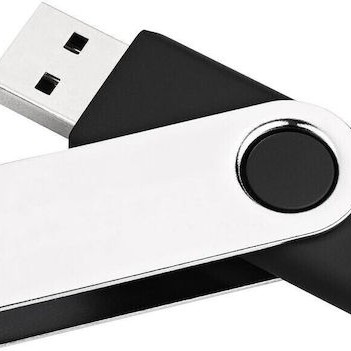 MediaRange Neutral 8GB USB 2.0 Stick Μαύρο