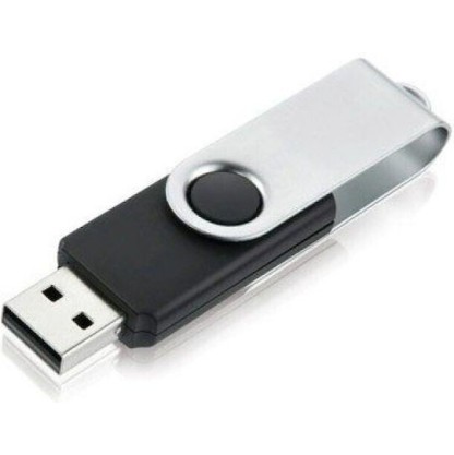 MediaRange Neutral 8GB USB 2.0 Stick Μαύρο