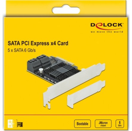 DeLock Κάρτα PCIe σε θύρα SATA