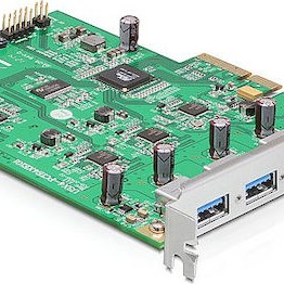 DeLock PCIe x4 4x external USB 3.0-A (Quad Channel)