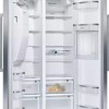 Bosch Ψυγείο Ντουλάπα 560lt Total NoFrost Υ178.7xΠ90.8xΒ70.7εκ. Inox KAG93AIEP