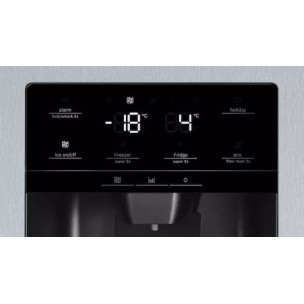 Bosch Ψυγείο Ντουλάπα 560lt Total NoFrost Υ178.7xΠ90.8xΒ70.7εκ. Inox KAG93AIEP