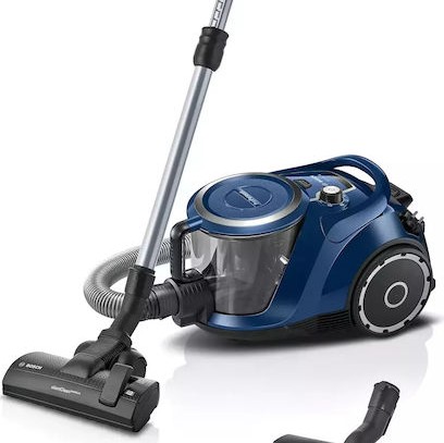 Bosch BGC41X36 Ηλεκτρική Σκούπα 700W με Κάδο 3lt Μπλε