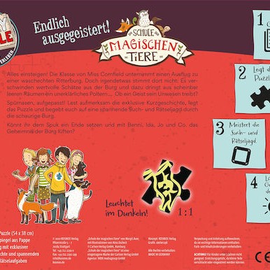 Παιδικό Puzzle The School of Magic Animals 200pcs για 8+ Ετών Kosmos