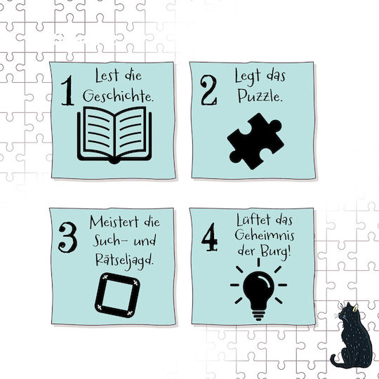 Παιδικό Puzzle The School of Magic Animals 200pcs για 8+ Ετών Kosmos