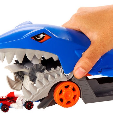 Hot Wheels Shark Chomp Transporter Σετ με Φορτηγό 1:64 για 4+ Ετών