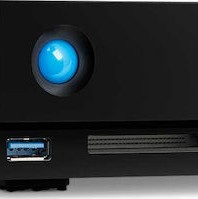 Lacie 1big Dock Thunderbolt 3 / USB-C Εξωτερικός HDD 8TB Multi-Bay Μαύρο