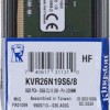 Kingston ValueRAM DDR4 με Module 1x8GB και Ταχύτητα 2666 για Desktop