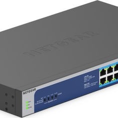NetGear GS516PP Unmanaged L2 PoE+ Switch με 16 Θύρες Gigabit (1Gbps) Ethernet