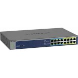 NetGear GS516UP Unmanaged L2 PoE+ Switch με 16 Θύρες Gigabit (1Gbps) Ethernet
