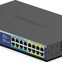 NetGear GS516UP Unmanaged L2 PoE+ Switch με 16 Θύρες Gigabit (1Gbps) Ethernet
