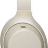 Sony WH-1000XM4 Ασύρματα / Ενσύρματα Over Ear Ακουστικά με 30 ώρες Λειτουργίας και Quick Charge Ασημί