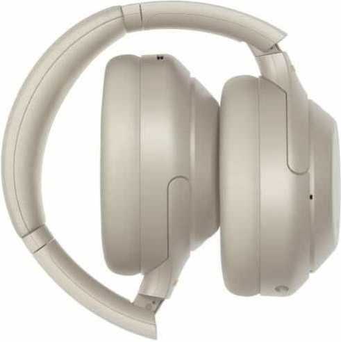 Sony WH-1000XM4 Ασύρματα / Ενσύρματα Over Ear Ακουστικά με 30 ώρες Λειτουργίας και Quick Charge Ασημί