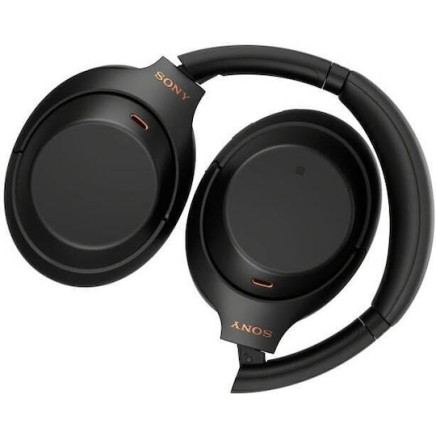 Sony WH-1000XM4 Ασύρματα / Ενσύρματα Over Ear Ακουστικά με 30 ώρες Λειτουργίας Μαύρα